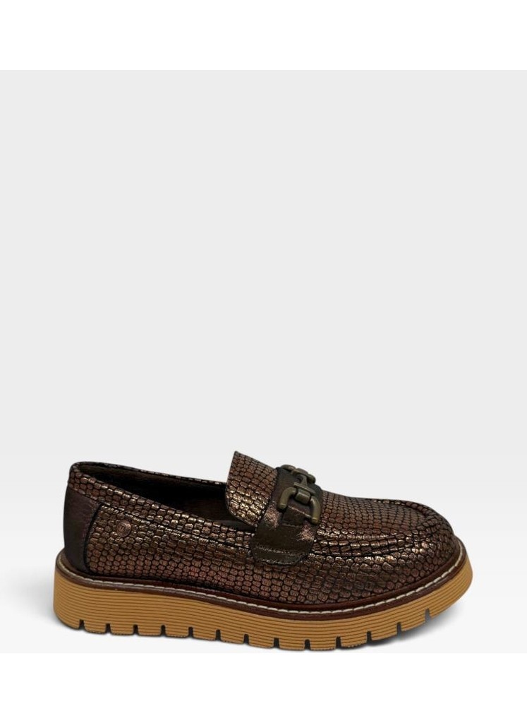 Mammamia 3240 Hakiki Deri Günlük Kadın Loafer Ayakkabı görsel 3
