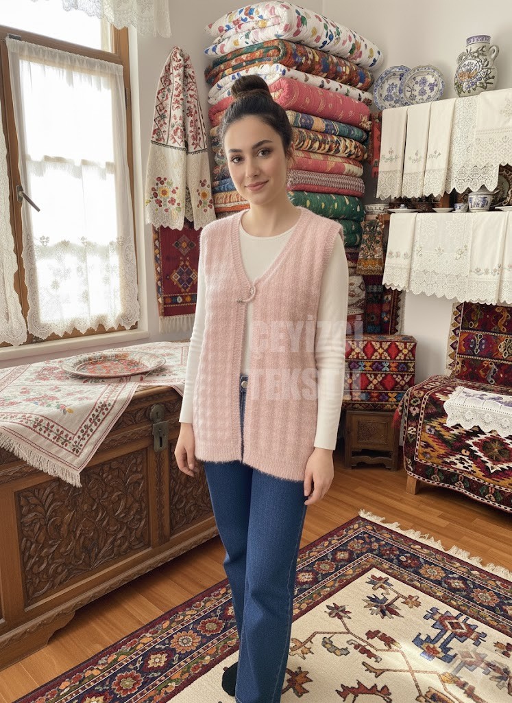 Belirtilmemiş Kadın Yeleği, Çeyizlik Örgü Yelek, Hediyelik Nişan Yeleği, Nişan&çeyiz Yelekleri