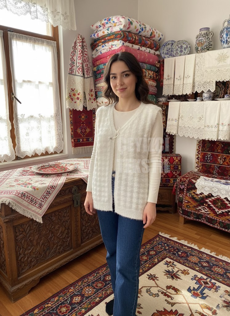 Belirtilmemiş Kadın Yeleği, Çeyizlik Örgü Yelek, Hediyelik Nişan Yeleği, Nişan&çeyiz Yelekleri