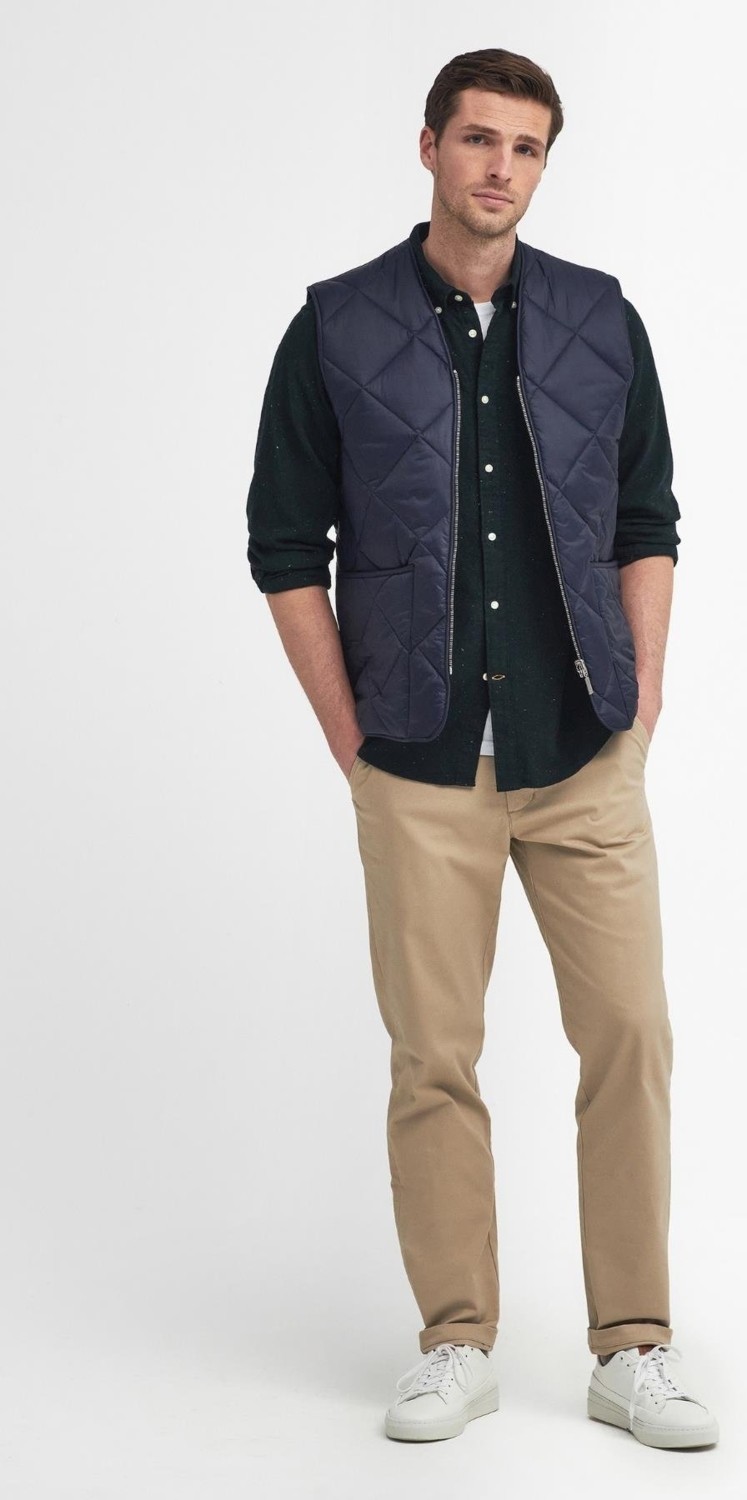 Barbour Large Box Kapitone Içlik-Yelek - Bedale, Beaufort, Ashby ve Bristol Ceketler ile Uyumludur NY71 Navy görsel 3