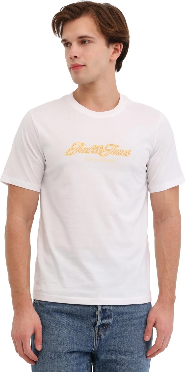 Jack & Jones Erkek Gögüs Logo Baskili Tisört - Catskill görsel 2