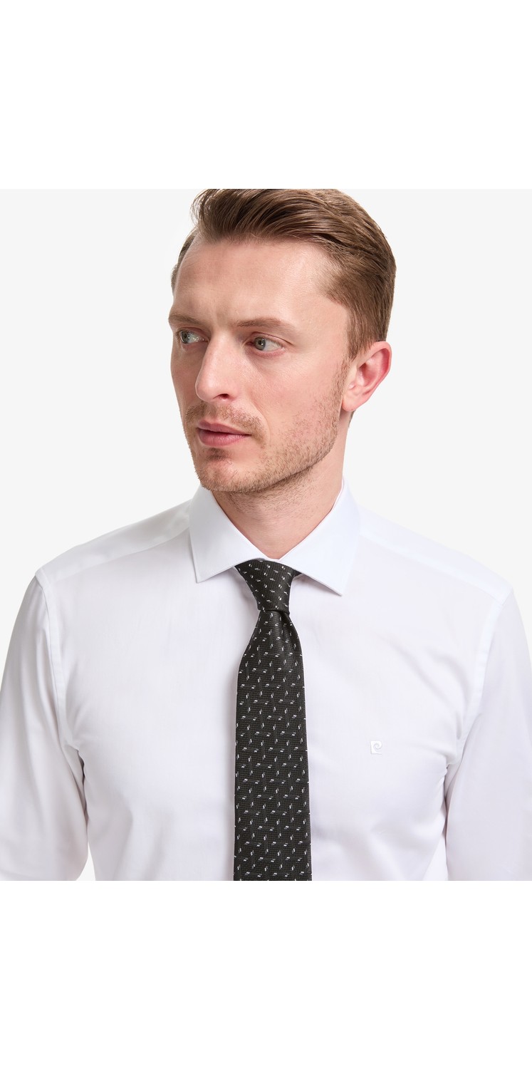 Pierre Cardin Erkek Açık Mavi Italyan Yaka Slim Fit Basic Gömlek 50325328-VR003 görsel 7