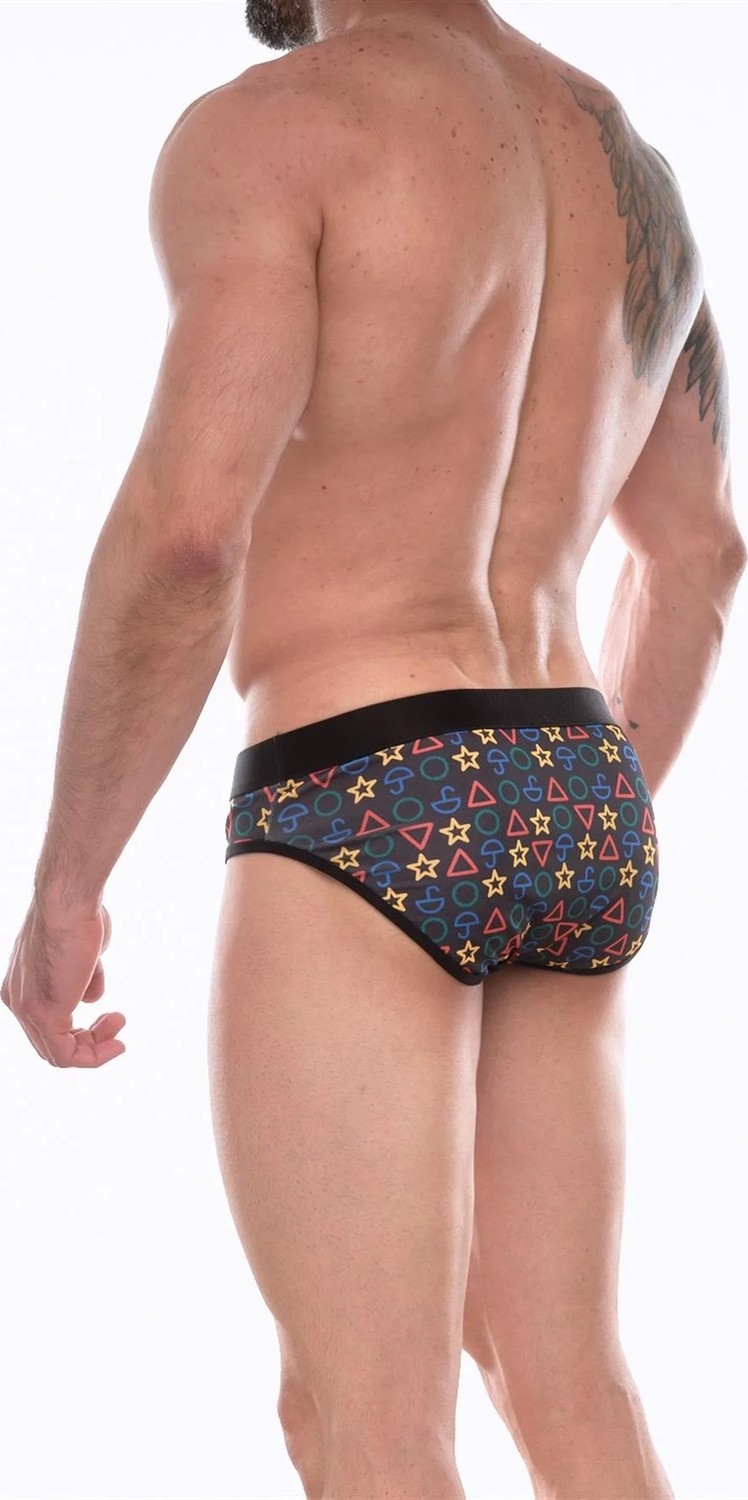 TeknoKapsül Erkek Desenli Slip - Renkli / Xxl