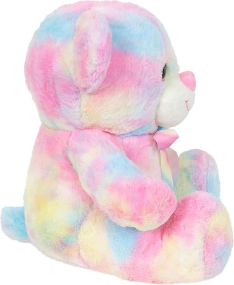 Dorasan Gökkuşağı Renkli Peluş Ayı 45 cm görsel 3