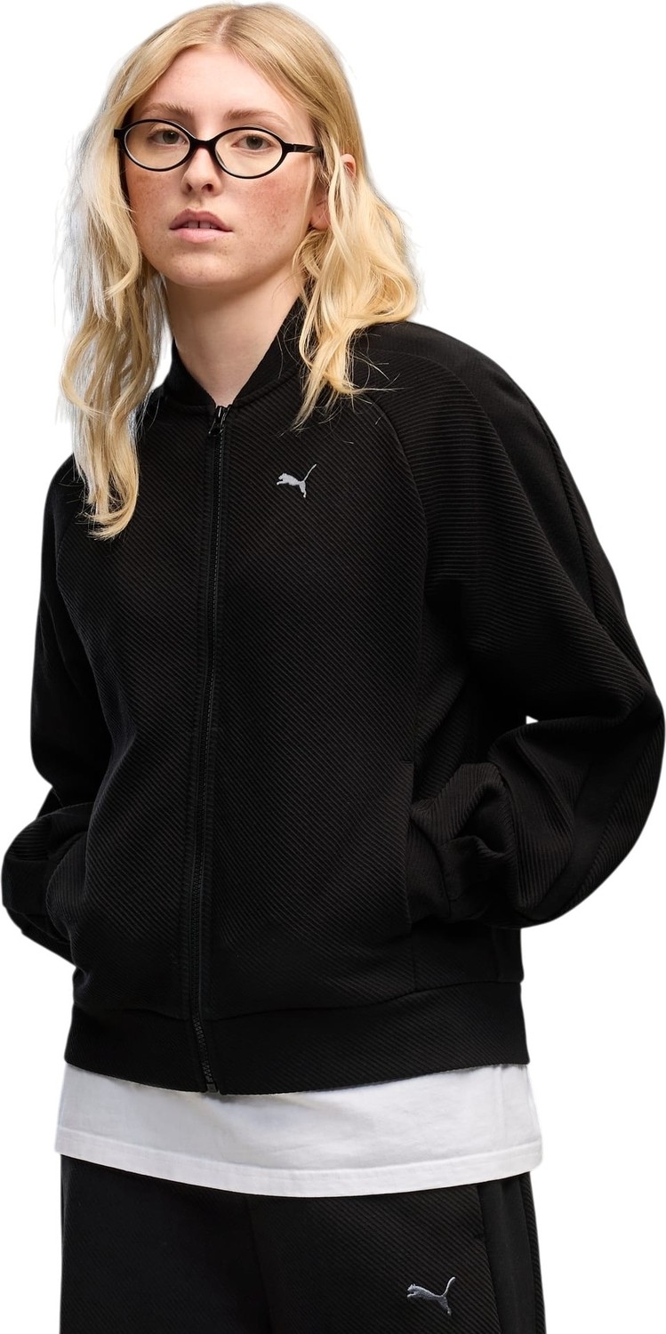 Puma Class Full-Zip Jacket Siyah Kadın Sweatshirt