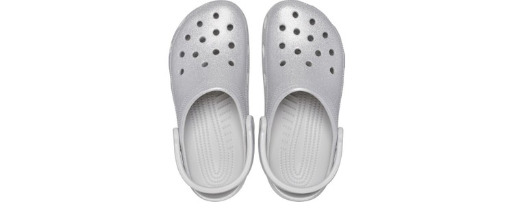 Crocs Classıc Glıtter Clog Simli Kadın Terlik 205942 görsel 4