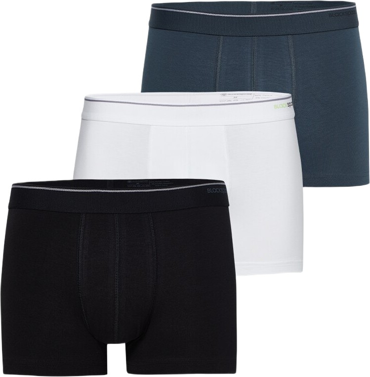 Blackspade Erkek Boxer 3'lü Paket Tender Cotton 9670 - Lacivert Mavi Denim görsel 5