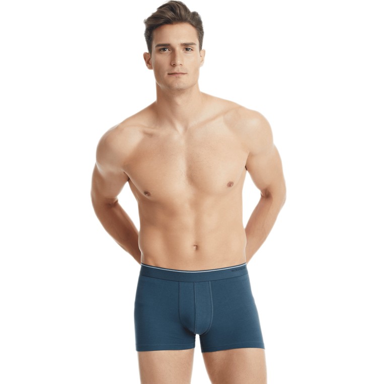 Blackspade Erkek Boxer 3'lü Paket Tender Cotton 9670 - Lacivert Mavi Denim görsel 7