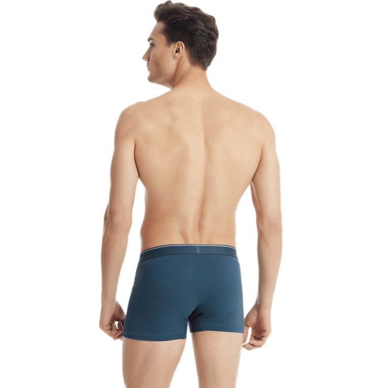 Blackspade Erkek Boxer 3'lü Paket Tender Cotton 9670 - Lacivert Mavi Denim görsel 8