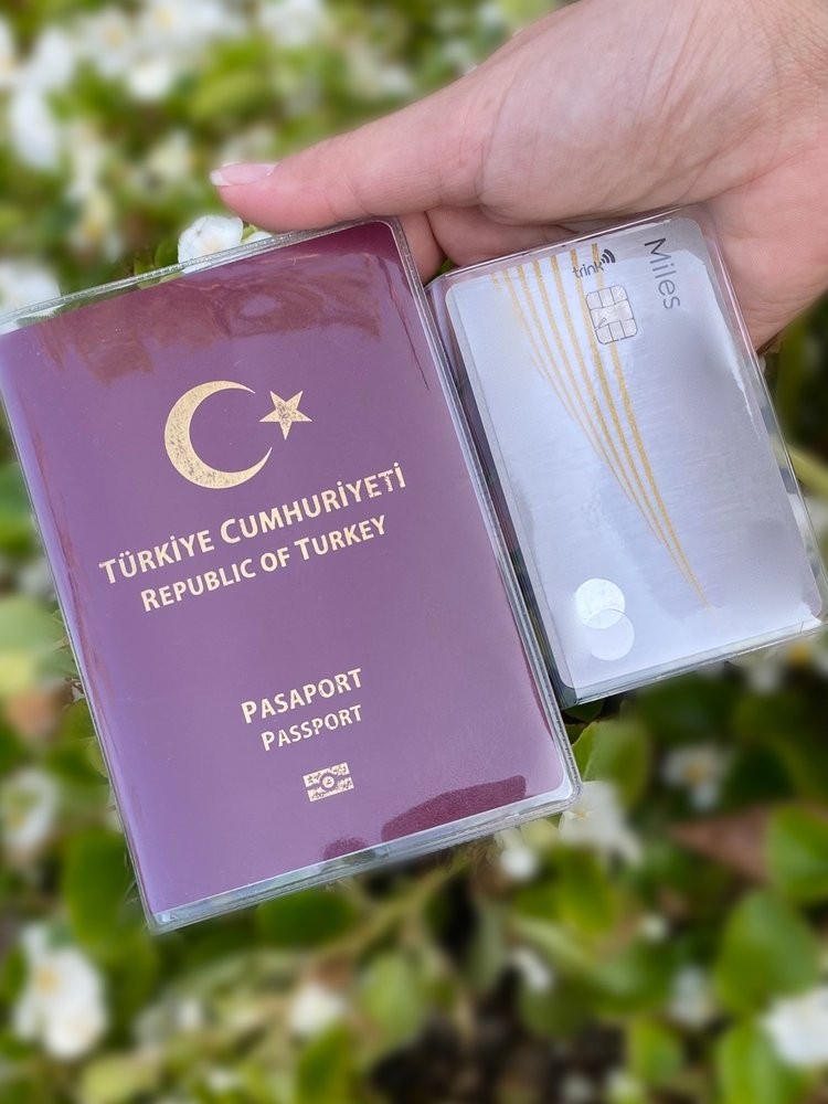 Gempo 2 Adet Su Geçirmez Şeffaf Pasaport Kılıfı Pasaport Kabı Üniversal Model 2 Li Paket görsel 2