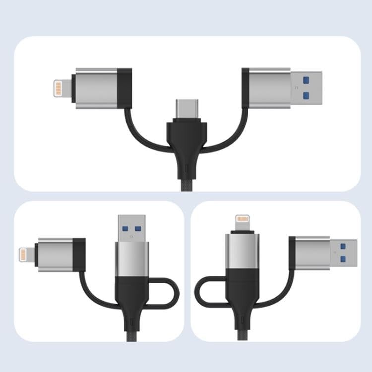 Aesco Coverzone Lightning Type-C USB Girişli 3.5mm Hi-Fi Ses Dönüştürücü Adaptör | Dac Çipli Harici Ses Kartı | Kulaklık Mikrofon Destekli | Canlı Yayın Vlog Pc Telefon | ZR1206 görsel 4