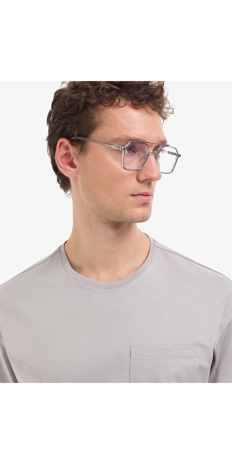 Pierre Cardin Erkek Lacivert Comfort Fit %100 Pamuk Bisiklet Yaka Basic Tişört 50325300-VR033 görsel 2