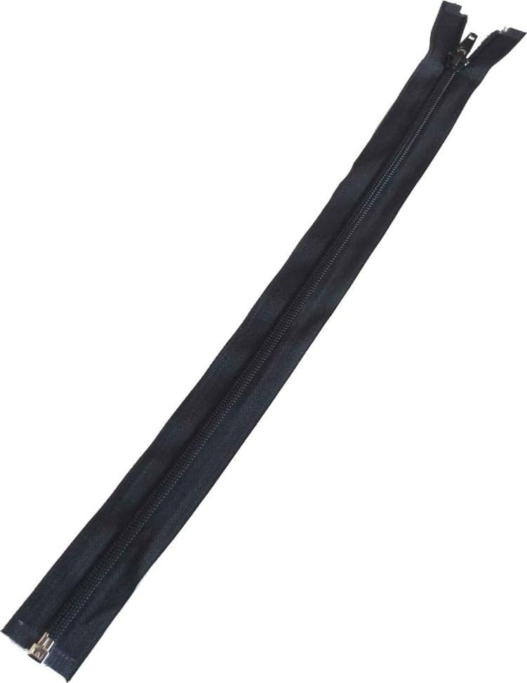 Aesco Angel Çanta Aksesuarları Aksesuar Siyah Renk 35 cm Plastik Diş Fermuar F1