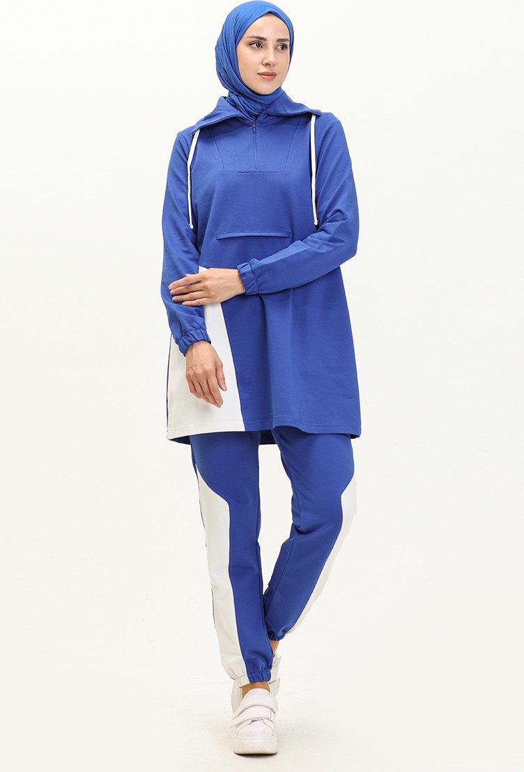 Sefa Merve Eşofman Takım 70099-03 Saks