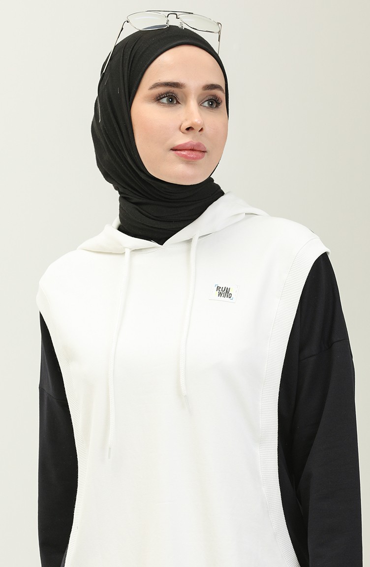 Sefa Merve Renk Garnili Eşofman Takm 70090-02 Lacivert görsel 3