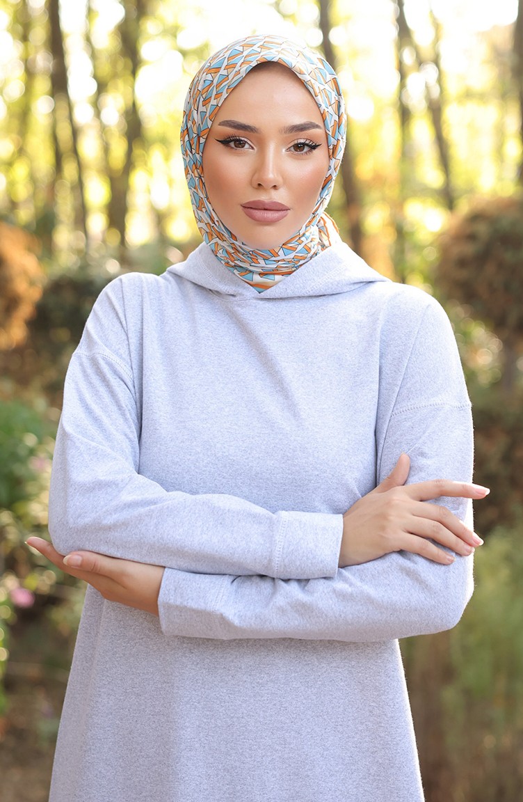 Sefa Merve Ikili Eşofman Takım 3082-04 Gri görsel 5