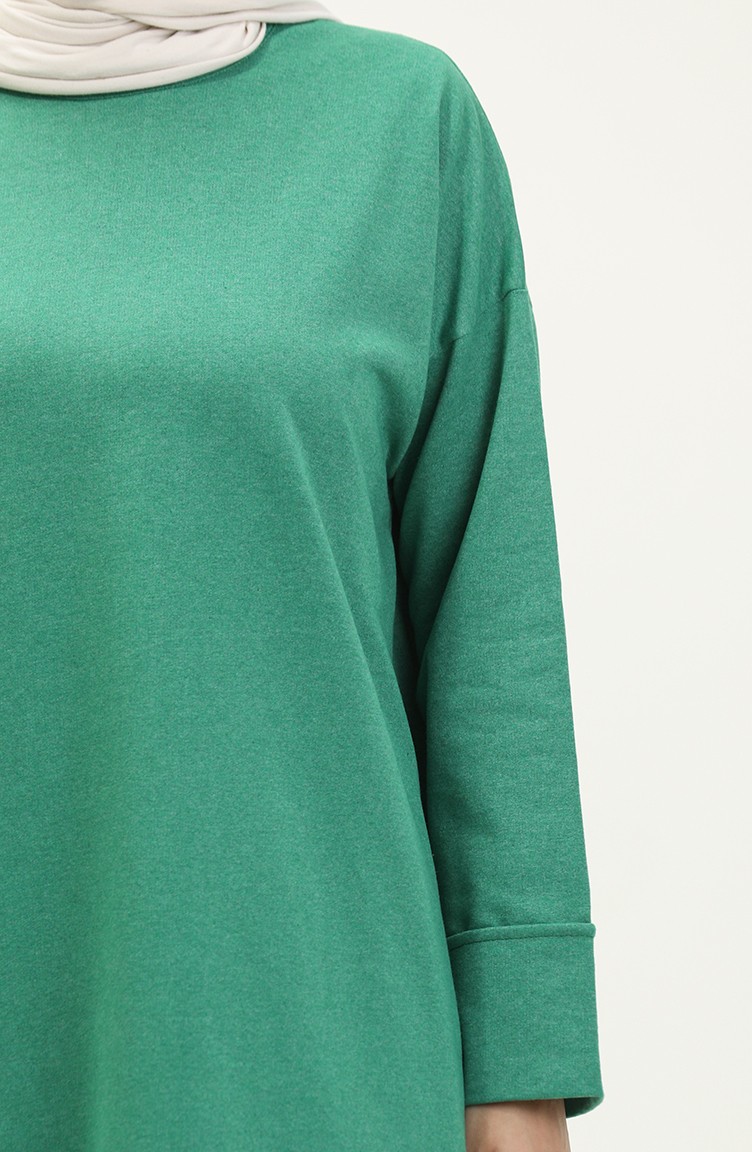 Sefa Merve Iki Iplik Eşofman Takım 3040-03 Yeşil görsel 5