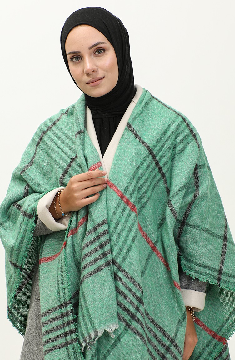 Sefa Merve Çizgi Desenli Panço 2054-05 Yeşil görsel 2