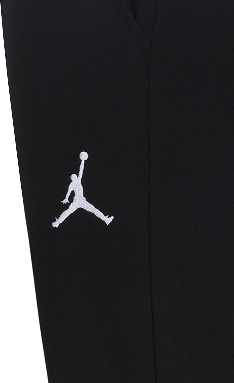 Nike Dar Paça Siyah Erkek Çocuk Eşofman Altı 95C631-023-JDB Mj Essentıals Ft Pnt görsel 4