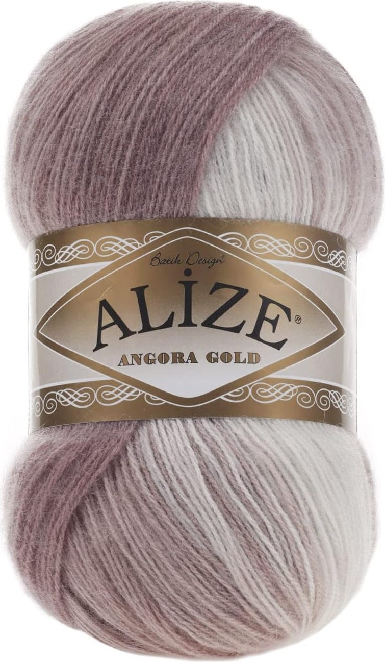 Alize Angora Gold Batik El Örgü Ipi 5 Adet (5698)
