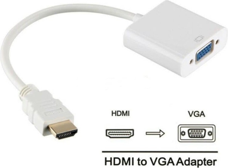 Aesco Ancheyn HDMI To VGA Çevirici Dönüştürücü Adaptör Monitör Laptop Projeksiyon Çevirme Uydu Kablosu 4547 görsel 3