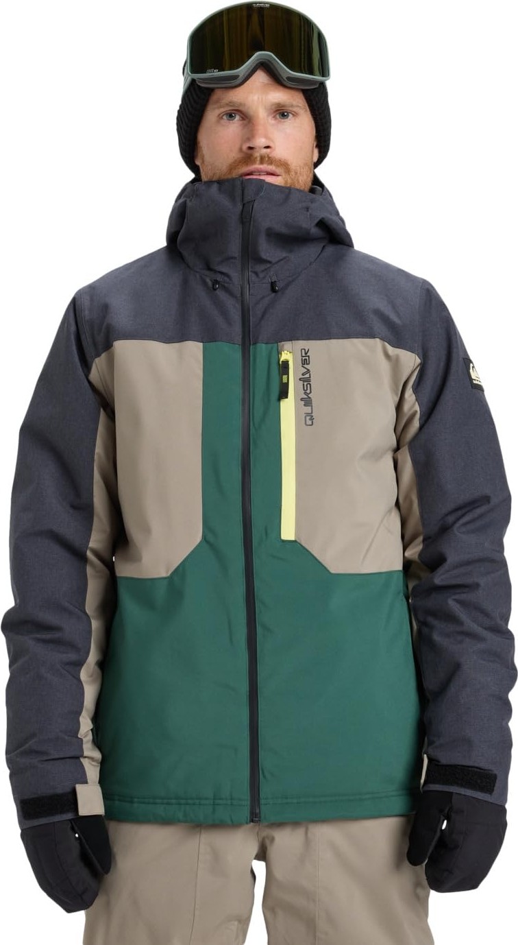 Aesco Quiksilver Erkek Dawson Ceket Yelek (1'li Paket)