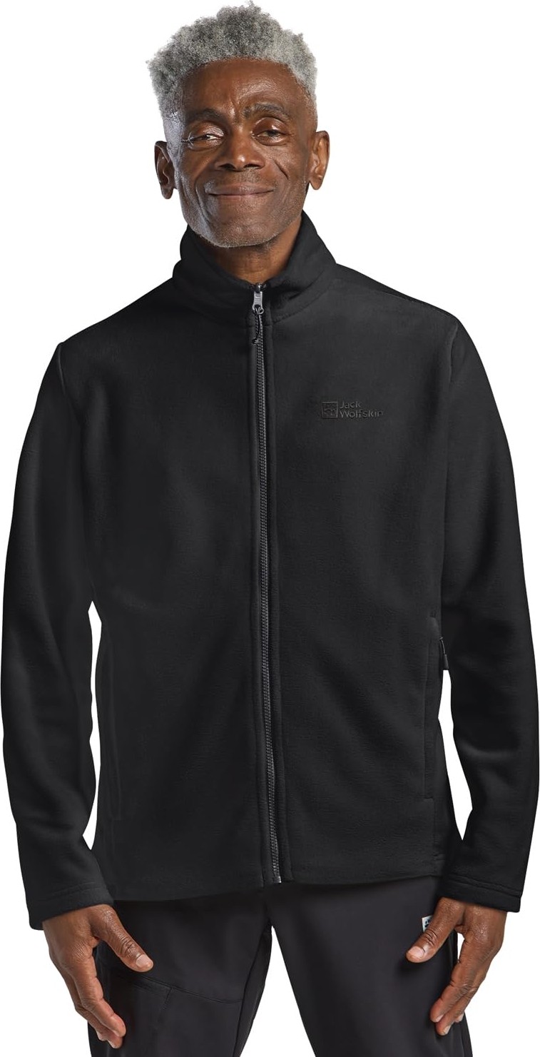 Die Grup Jack Wolfskin Winterstein Erkek Sweatshirt Siyah M