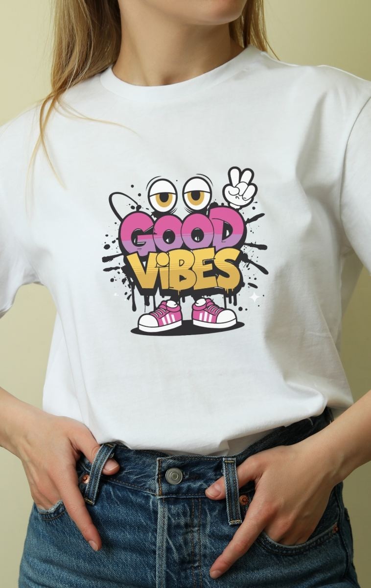 Fantastik Store Unisex Oversize 24/1 Penye Dtf Baskılı Tişört - DTF156 görsel 2