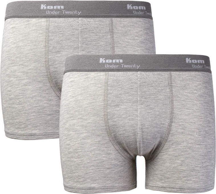 Kom Tight Erkek Short Boxer 2Li