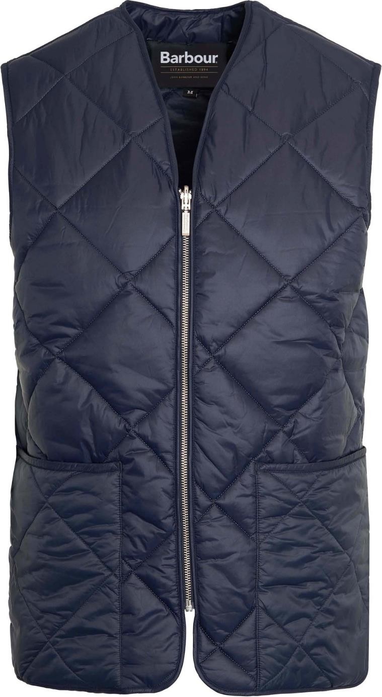 Barbour Large Box Kapitone Içlik-Yelek - Bedale, Beaufort, Ashby ve Bristol Ceketler ile Uyumludur NY71 Navy görsel 2