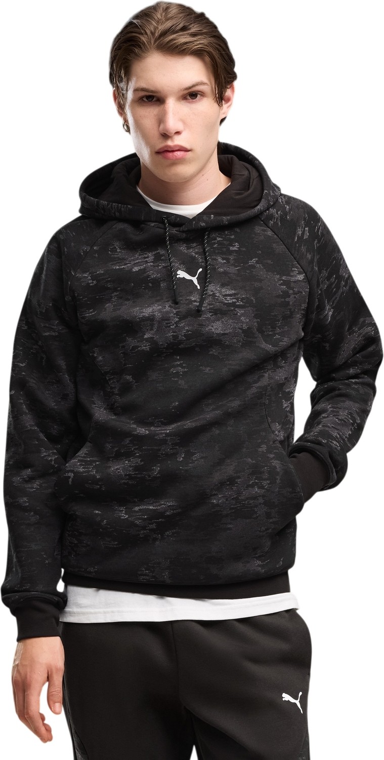 Puma Sport Camo Hoodie Siyah Erkek Sweatshirt