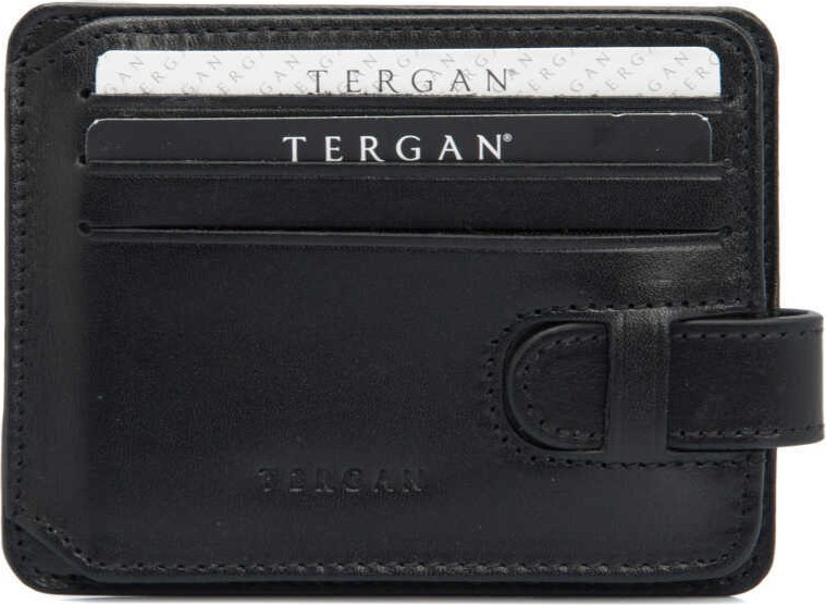 Tergan S1KK00001533-U89 Deri Erkek Kredi Kartlık - SİYAH görsel 6