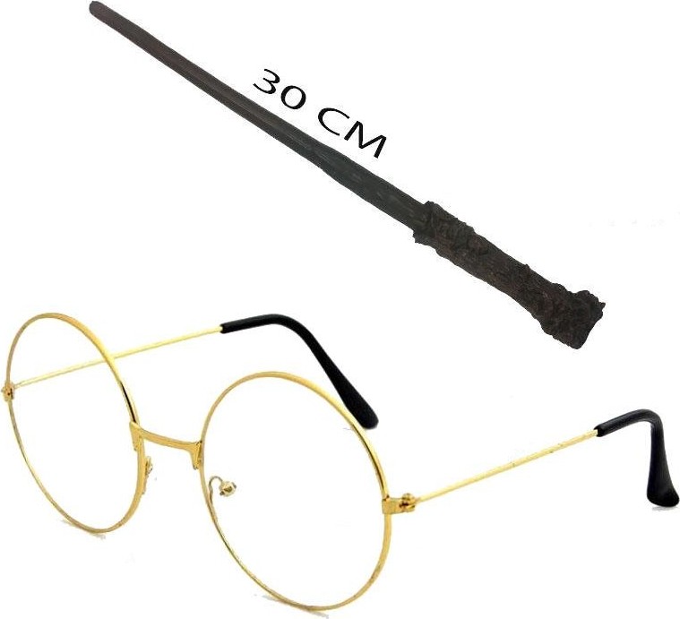 Die Grup Harry Potter Asası 30 cm ve Harry Potter Gözlüğü Seti