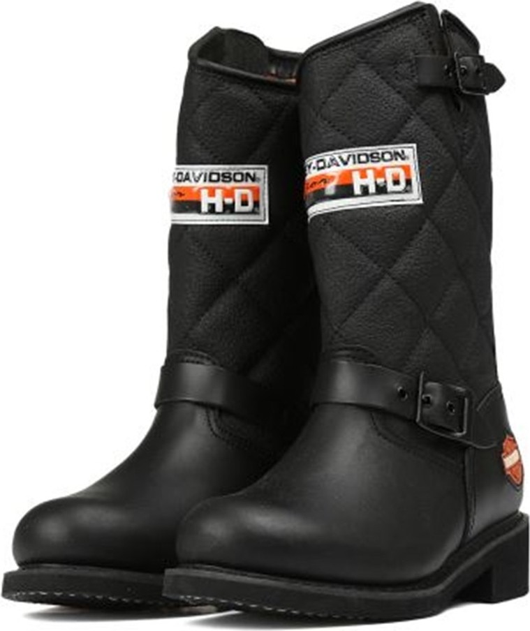 Harley Davidson Laconıa 644 Black (Siyah) Yağlı Deri Kadın Günlük görsel 5