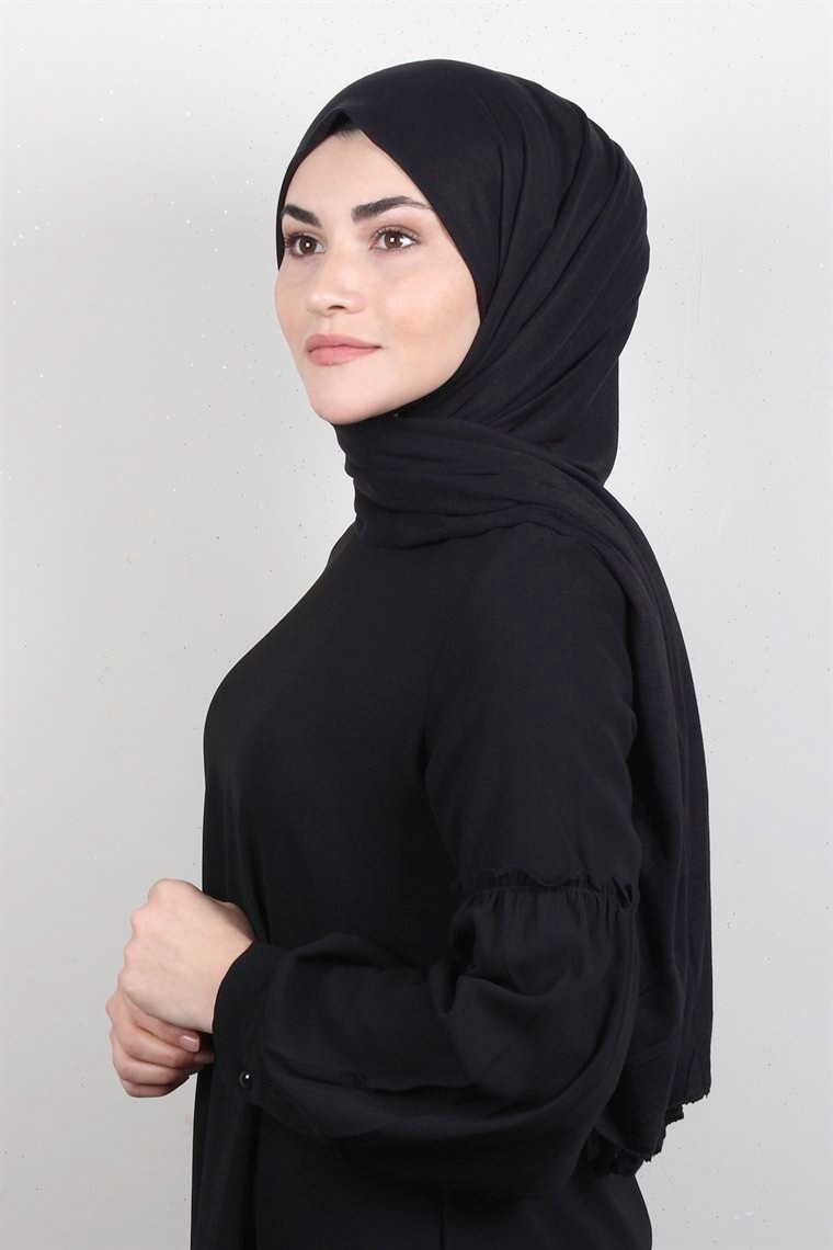 Eşarppark Penye Şal 2552-6 Siyah