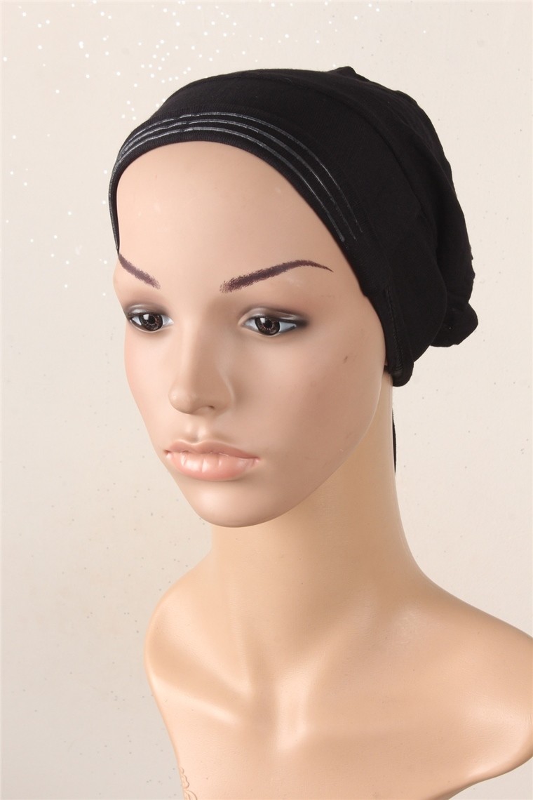 Eşarppark Kaymaz Bone 2563-1 Siyah