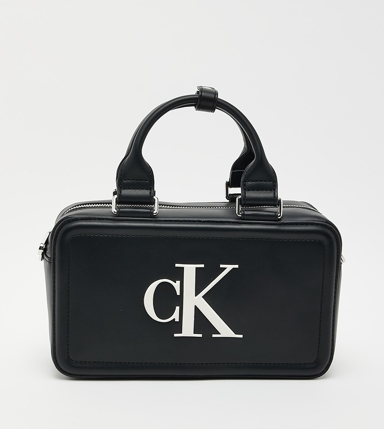 Calvin Klein LV04F3411G3L2 Bold Ck Elongated Kadın El Çantası görsel 2