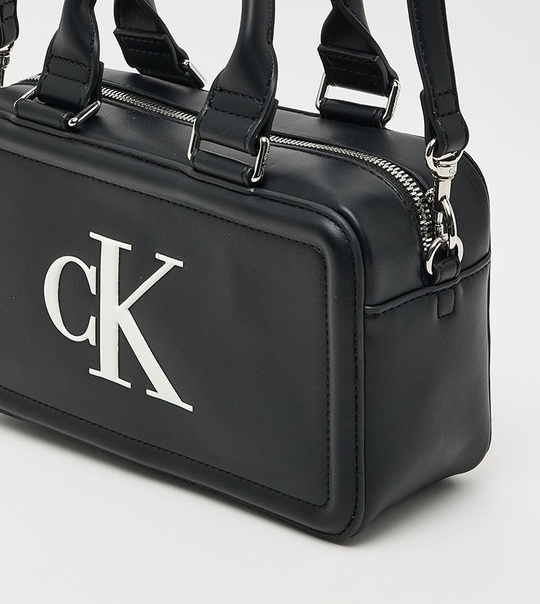 Calvin Klein LV04F3411G3L2 Bold Ck Elongated Kadın El Çantası görsel 5