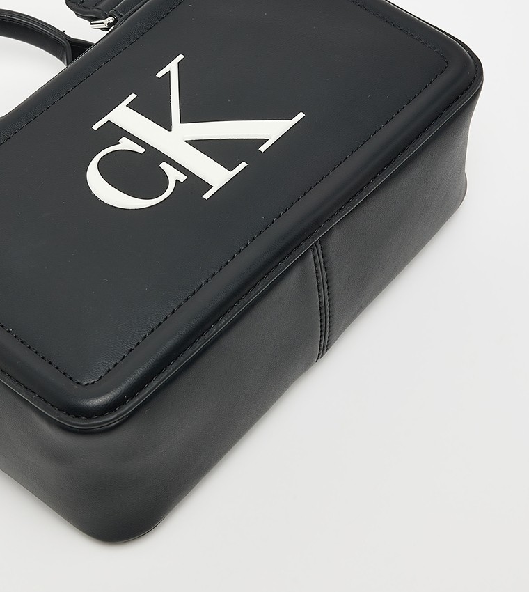 Calvin Klein LV04F3411G3L2 Bold Ck Elongated Kadın El Çantası görsel 6