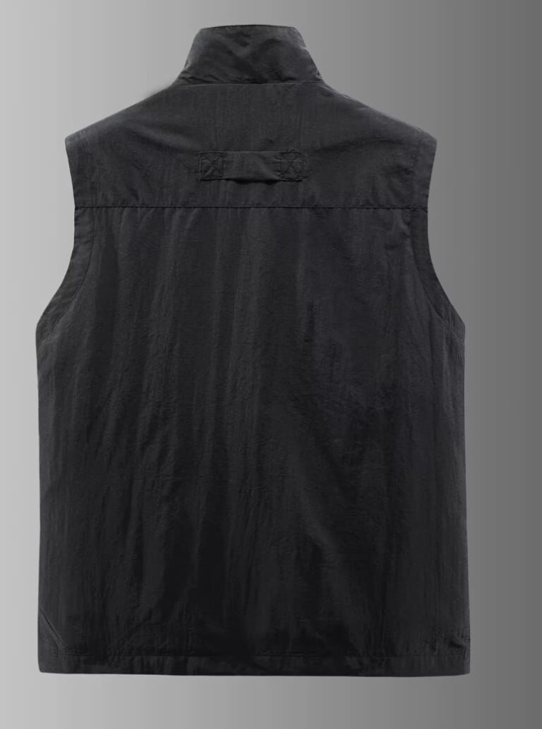 Sanalbolluk Içi Fileli Siyah Renk Outdoor Yazlık Yelek görsel 2