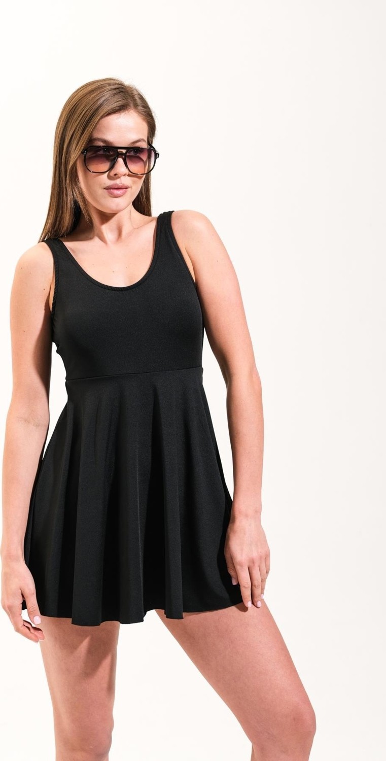 Signature Style 725708_KADIN Askılı Birleşik Şortlu Deniz/havuz Elbise Mayosu görsel 3
