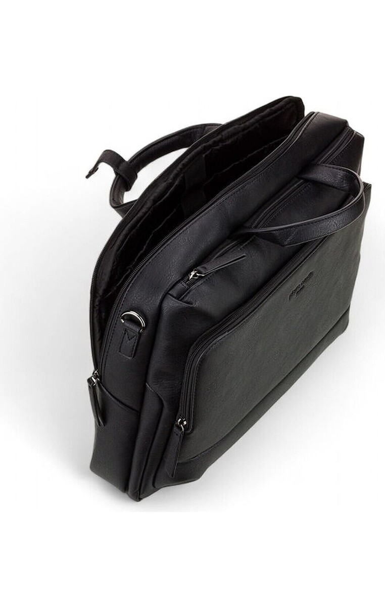 Pierre Cardin Erkek Laptop Evrak Çantası Gri 01pc00109 görsel 4