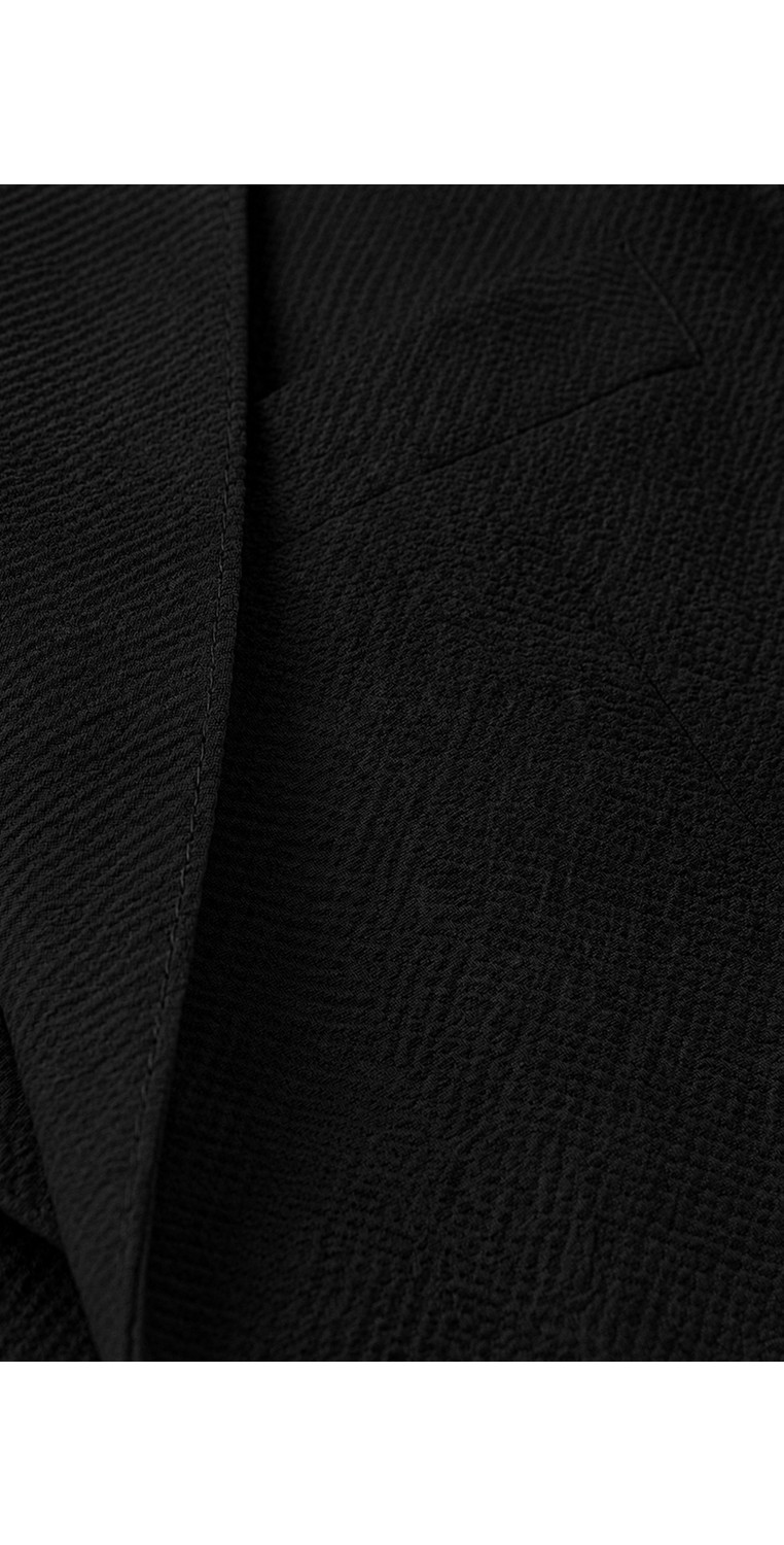 Deepsea Erkek Bej Slim Fit Likralı Gofre Kumaş Takım Elbise Ipli Lastikli Pantolon 2602326 görsel 4