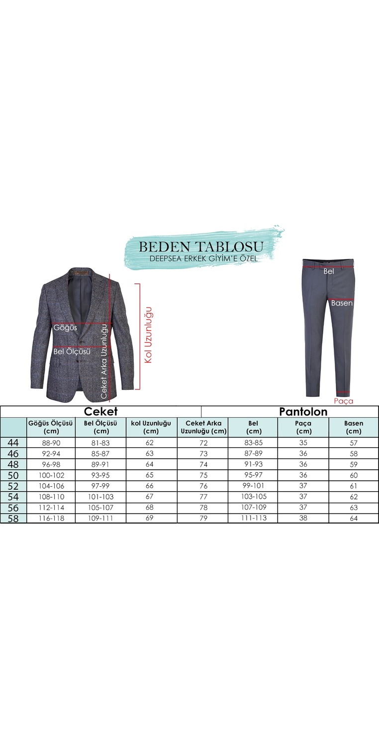 Deepsea Erkek Bej Slim Fit Likralı Gofre Kumaş Takım Elbise Ipli Lastikli Pantolon 2602326 görsel 5