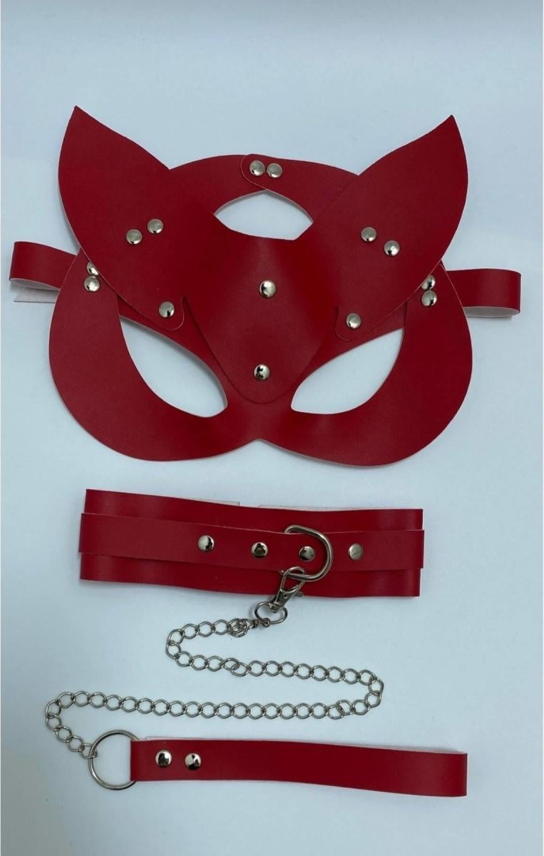 Ava Style Kırmızı Tasma Set Ava