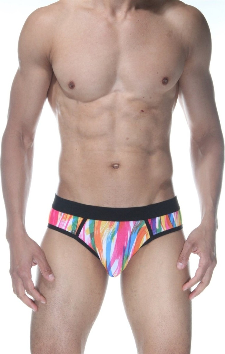 Beruflic Renkli Jockstrap Erkek Iç Giyim Under Moda görsel 3