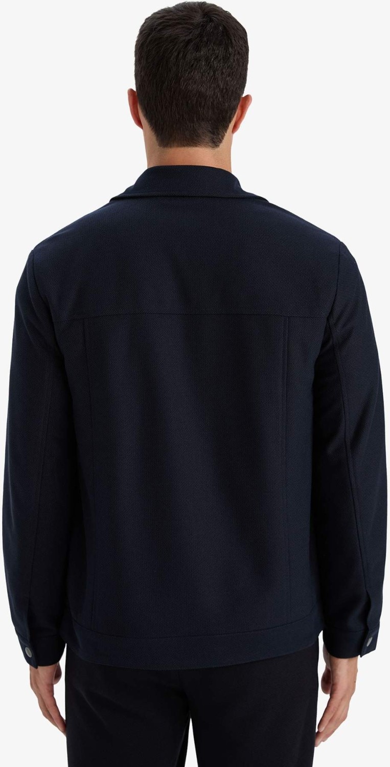 DeFacto Slim Fit Astarlı Fermuarlı Cepli Mevsimlik Mont D7533AX26SP görsel 7