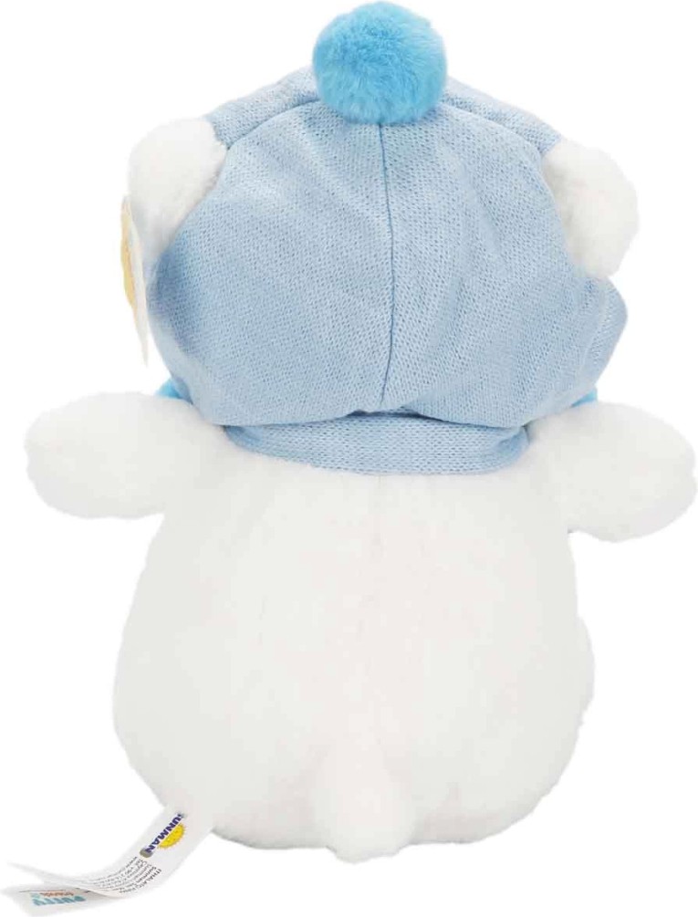 Dorasan Şapkalı ve Atkılı Peluş Kutup Ayısı 30 cm S00004773 görsel 4