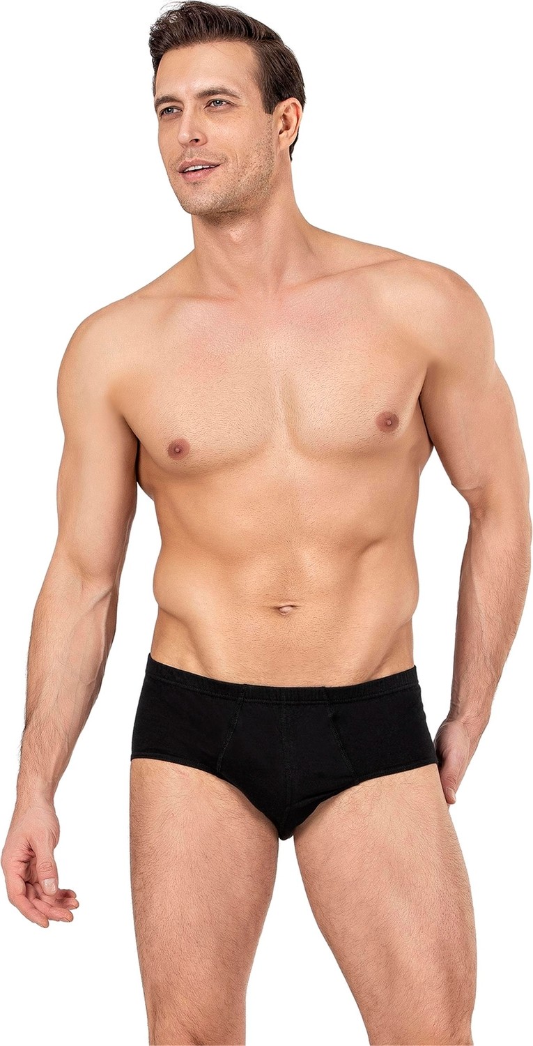Obje Erkek Siyah Penye Slip görsel 6