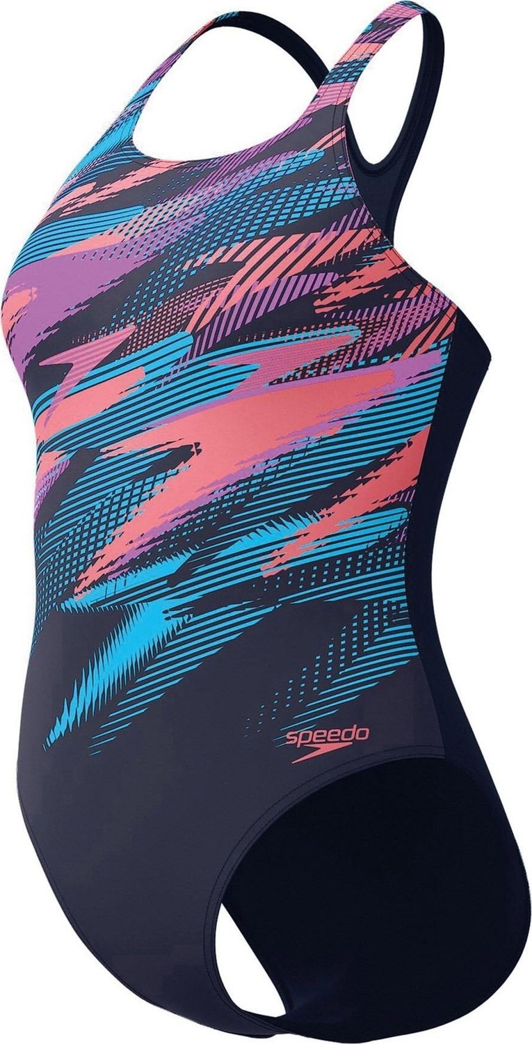 Die Grup Speedo Speedo Digi Plmt Mdlt Af Navy Kadın Yüzücü Mayosu 8-00305518178 Lacivert